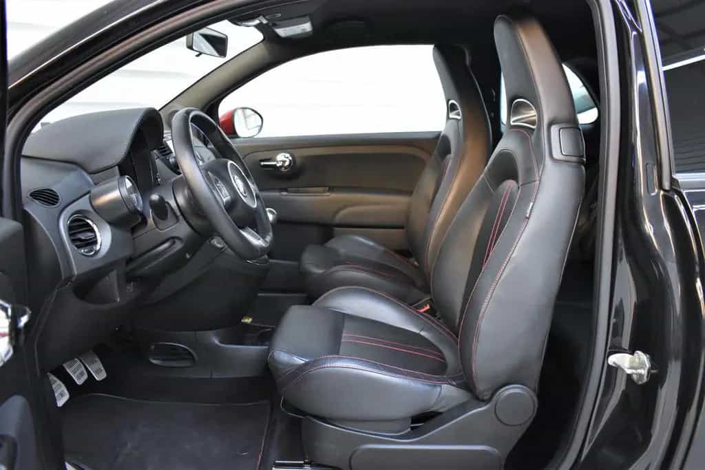Abarth 595 Competizione+PDC+Vollleder+53.200km 10/2015-photo-7
