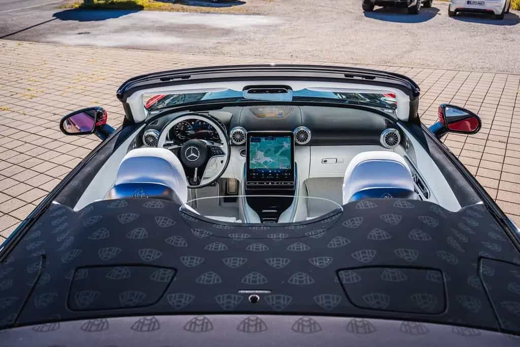 Maybach Other SL 680 HOOD WITH MAYBACH PATTERN MONOGRAM SERIES null-photo-13
