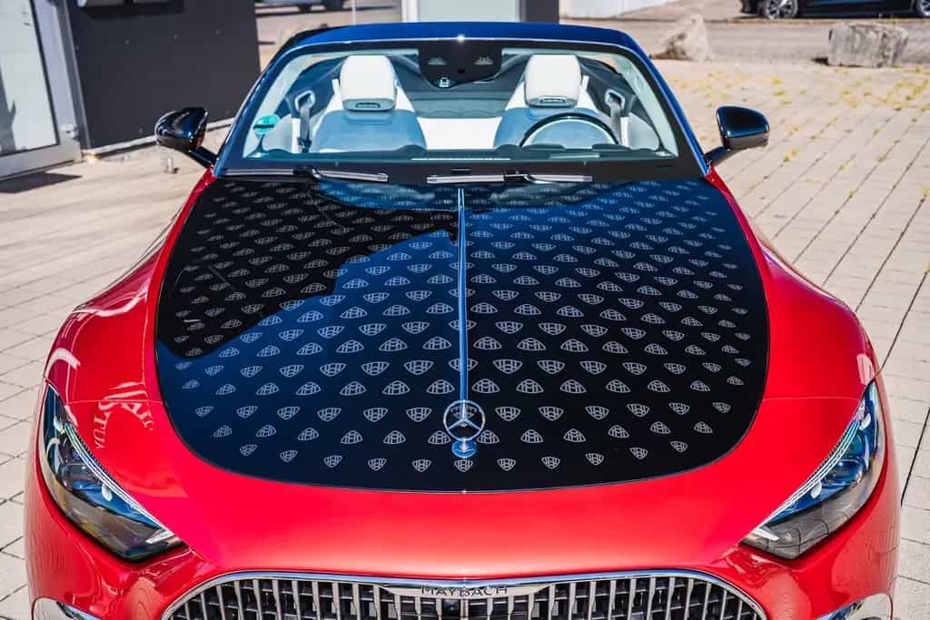 Maybach Other SL 680 HOOD WITH MAYBACH PATTERN MONOGRAM SERIES null-photo-2