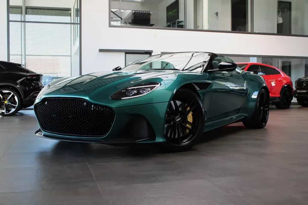 Aston Martin DBS 5.2 V12 VOLANTE RACING GREEN! 03/2024-photo-1