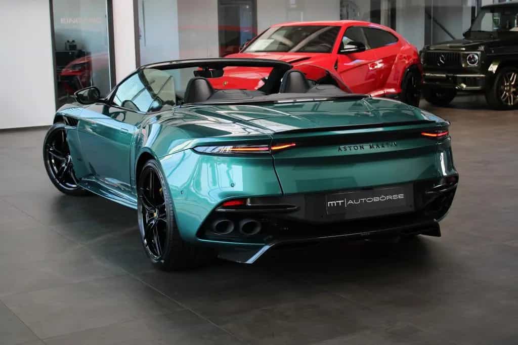 Aston Martin DBS 5.2 V12 VOLANTE RACING GREEN! 03/2024-photo-16