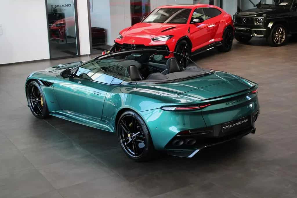 Aston Martin DBS 5.2 V12 VOLANTE RACING GREEN! 03/2024-photo-5