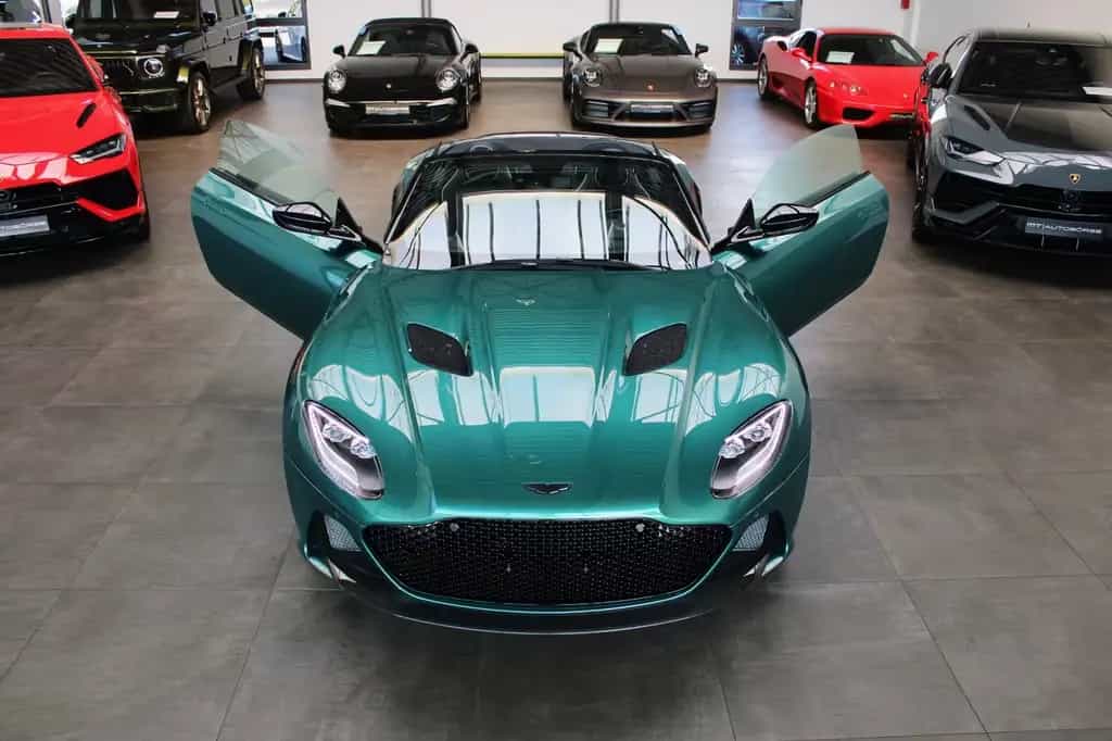 Aston Martin DBS 5.2 V12 VOLANTE RACING GREEN! 03/2024-photo-7