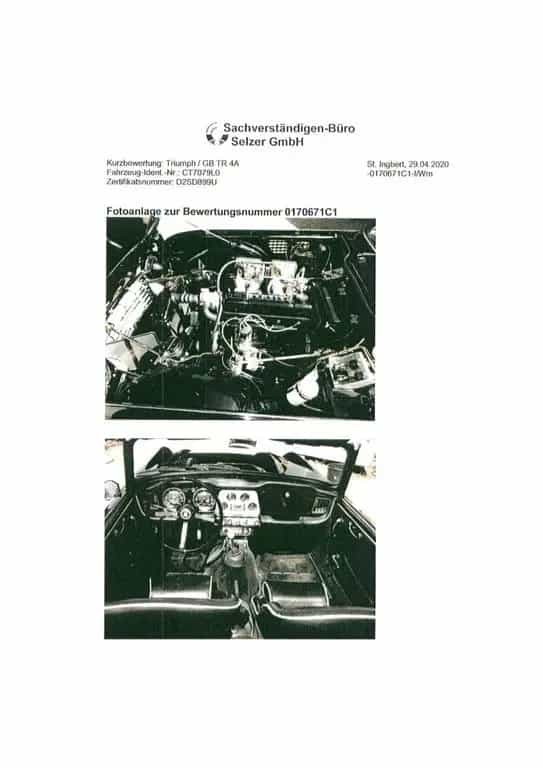 Triumph TR4 WEBER-VERGASER+FÄCHER KRÜMMER+OVERDRIVE+TOP 06/1962-photo-19