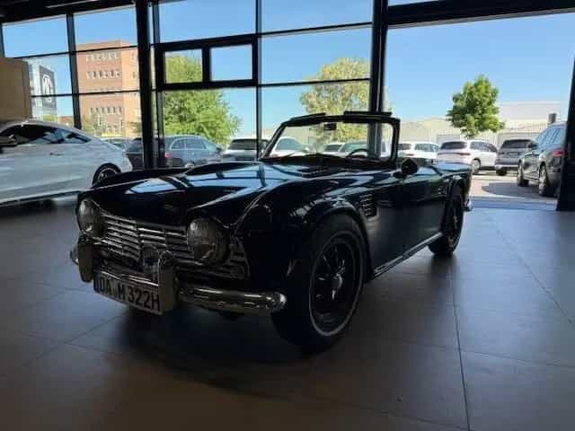 Triumph TR4 WEBER-VERGASER+FÄCHER KRÜMMER+OVERDRIVE+TOP 06/1962-photo-7