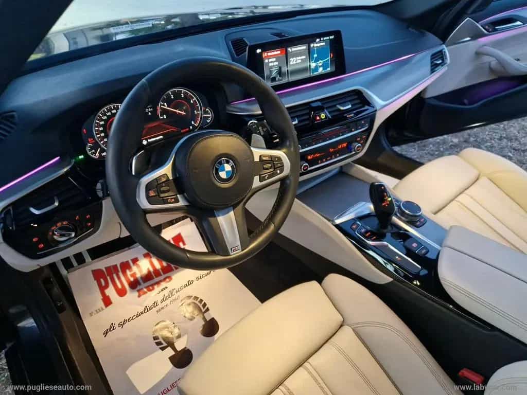 BMW 5 Series 520d aut. Touring Msport TETTO LUCI AMBIENTE 04/2019-photo-9