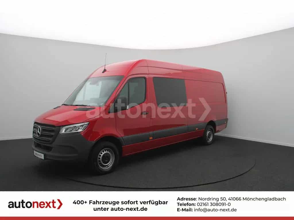 Mercedes-Benz Sprinter 317 Aut. Maxi *MIXTO* LED+Distronic+TOP 08/2021-photo-0