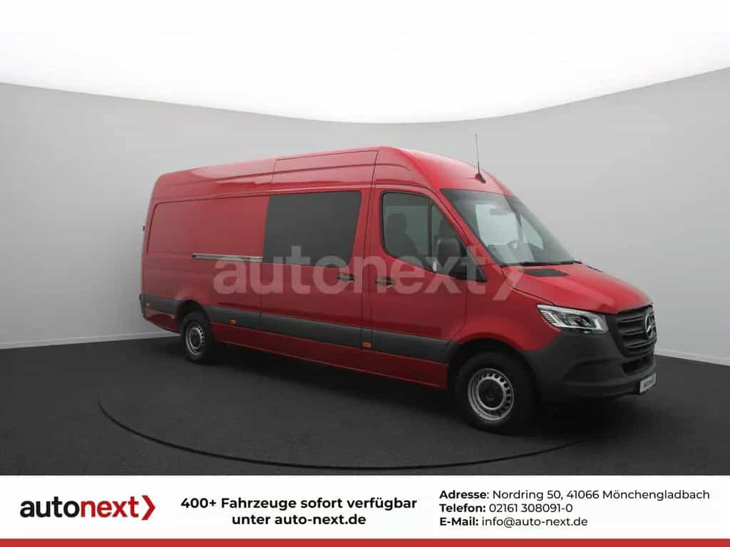 Mercedes-Benz Sprinter 317 Aut. Maxi *MIXTO* LED+Distronic+TOP 08/2021-photo-11