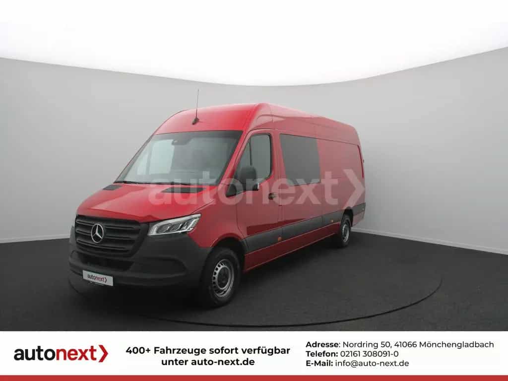 Mercedes-Benz Sprinter 317 Aut. Maxi *MIXTO* LED+Distronic+TOP 08/2021-photo-5