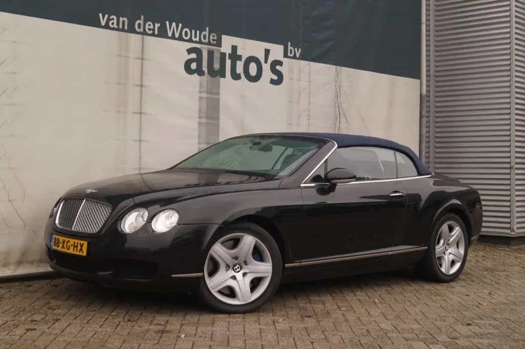 Bentley Continental GTC 6.0 W12 560pk -LEER-NAVI-ECC-PDC 11/2006-photo-3