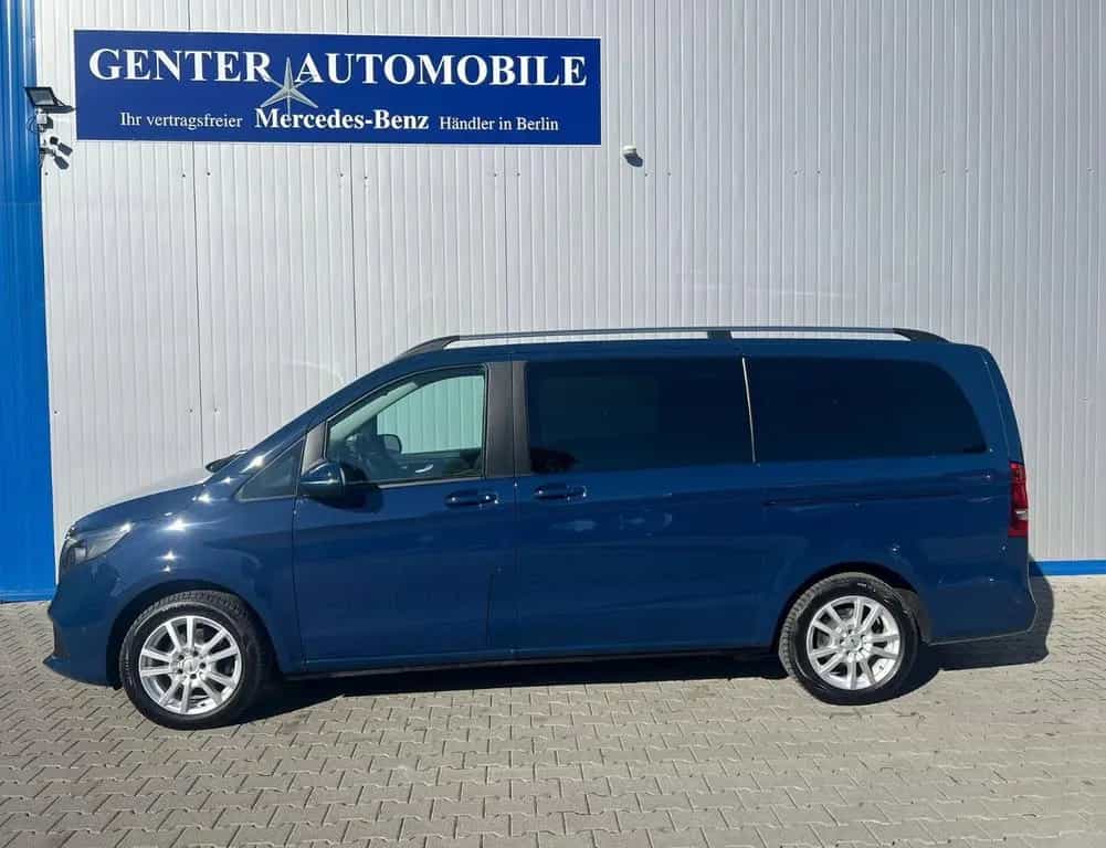 Mercedes-Benz V-Class 220 LANG 9G RISE AERODYNAMIK NAVI MBUX 7-SITZE 03/2021-photo-3