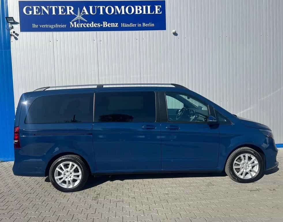 Mercedes-Benz V-Class 220 LANG 9G RISE AERODYNAMIK NAVI MBUX 7-SITZE 03/2021-photo-4
