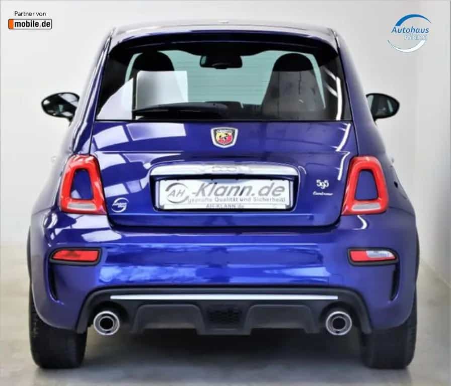 Abarth 500 595 Turismo 1.4 165PS ESTETICO Navi Leder PDC 07/2017-photo-4