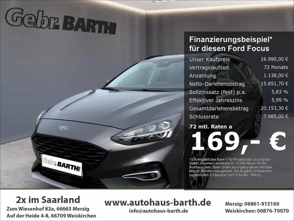 Ford Focus Turnier Active, Winter+Komfort+Designpaket 04/2019-photo-0