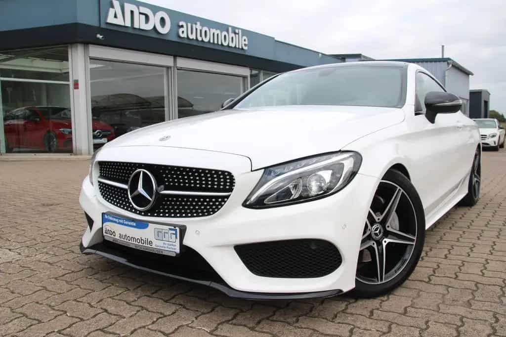 Mercedes-Benz C-Class 180 Coupe AMG-Line Night-Paket/LED/Leder/Pano 03/2018-photo-0