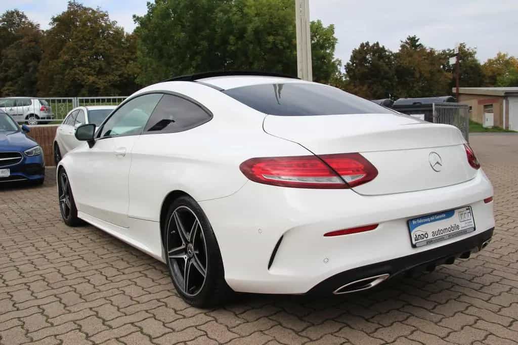 Mercedes-Benz C-Class 180 Coupe AMG-Line Night-Paket/LED/Leder/Pano 03/2018-photo-3