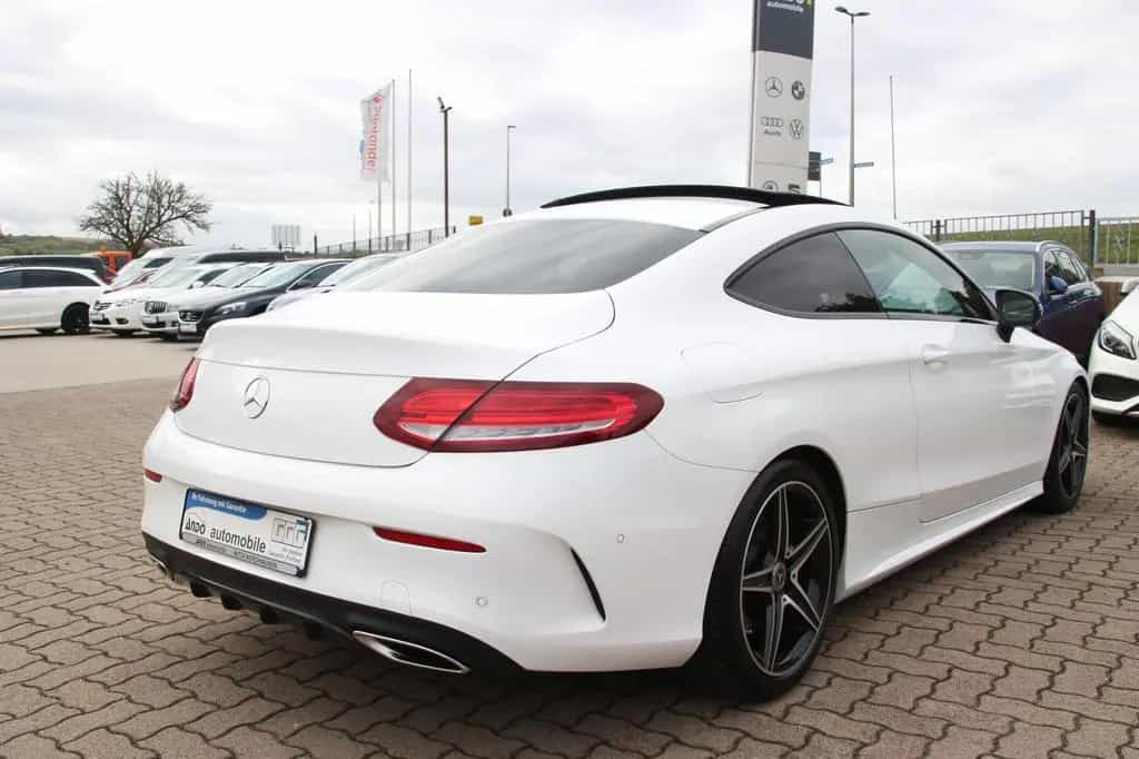 Mercedes-Benz C-Class 180 Coupe AMG-Line Night-Paket/LED/Leder/Pano 03/2018-photo-4