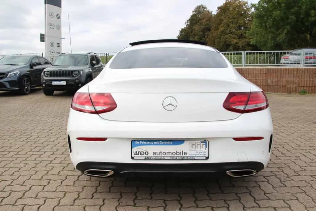 Mercedes-Benz C-Class 180 Coupe AMG-Line Night-Paket/LED/Leder/Pano 03/2018-photo-6