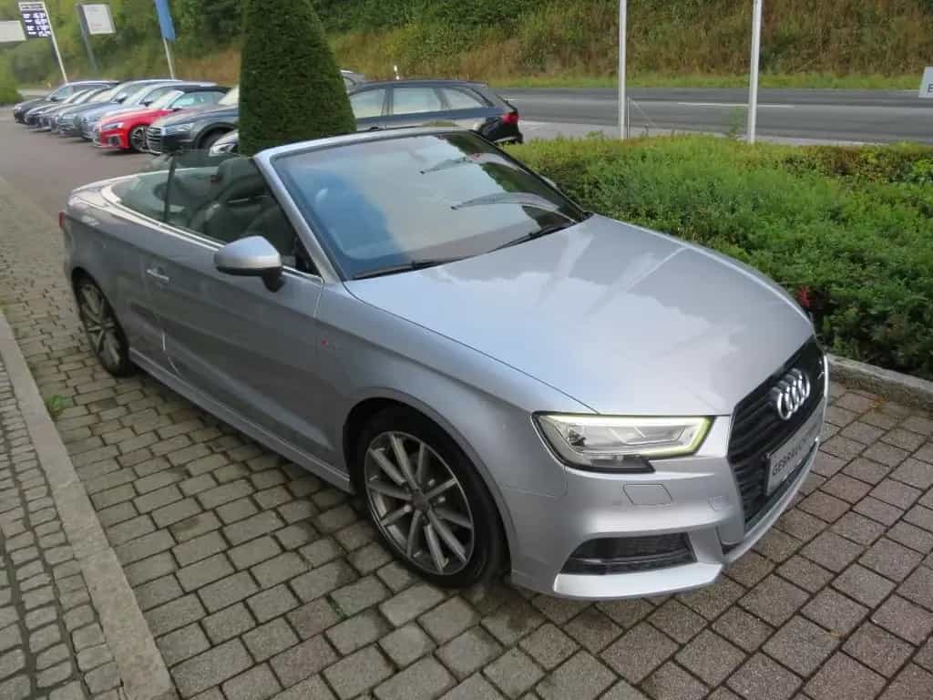 Audi A3 Cabriolet S-Tronic 1.4 TFSI S-LINE NAVI LED 10/2016-photo-3
