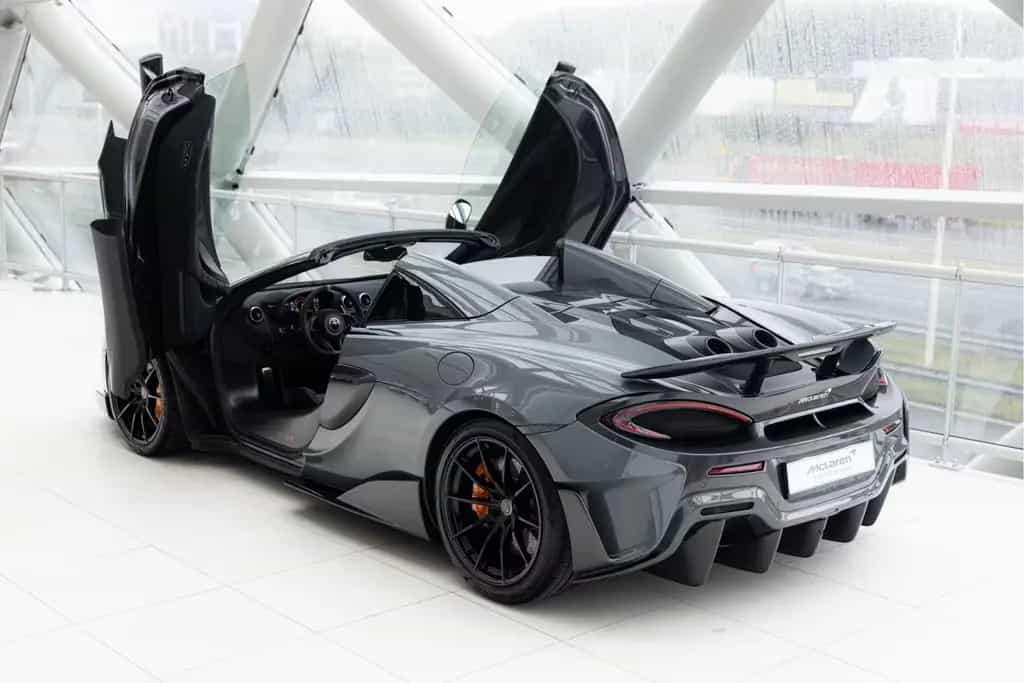 McLaren 600LT Spider 3.8 V8 | Senna Seats | Chicane Grey 01/2019-photo-38