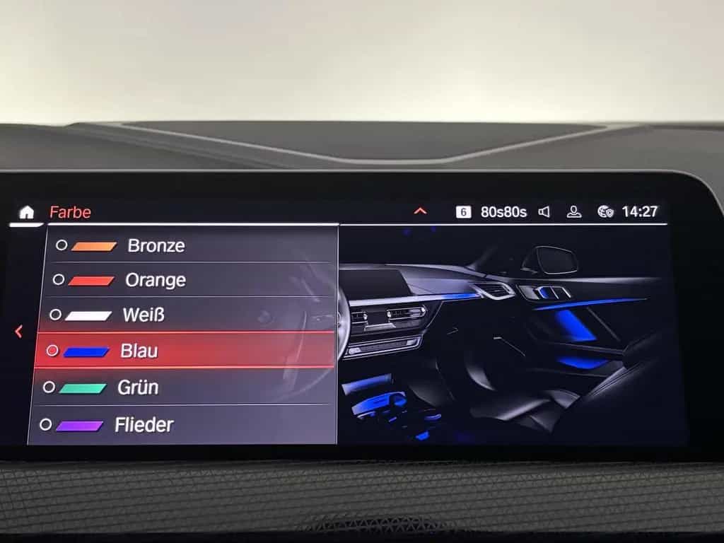 BMW 118 d M Sport Virtual LED Navi Kamera Ambiente 05/2022-photo-24