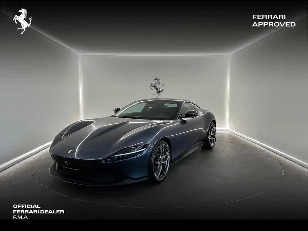 Ferrari Roma / Blu Roma / Ferrari Approved 08/2021-photo-0
