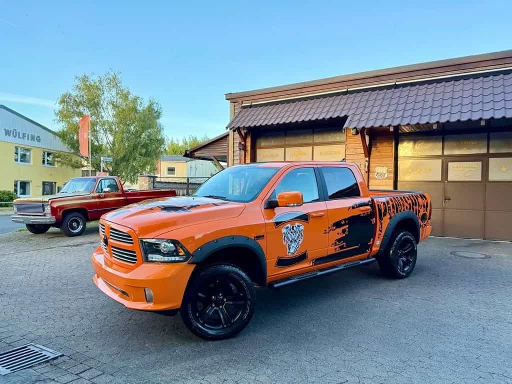 Dodge RAM NAP*SPORT*OFF-ROAD*LIFT*AHK*LED*NAVI*GARANTIE 12/2017-photo-1