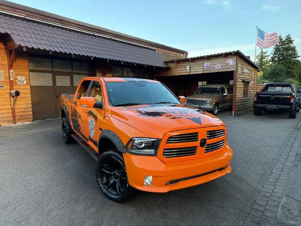 Dodge RAM NAP*SPORT*OFF-ROAD*LIFT*AHK*LED*NAVI*GARANTIE 12/2017-photo-11
