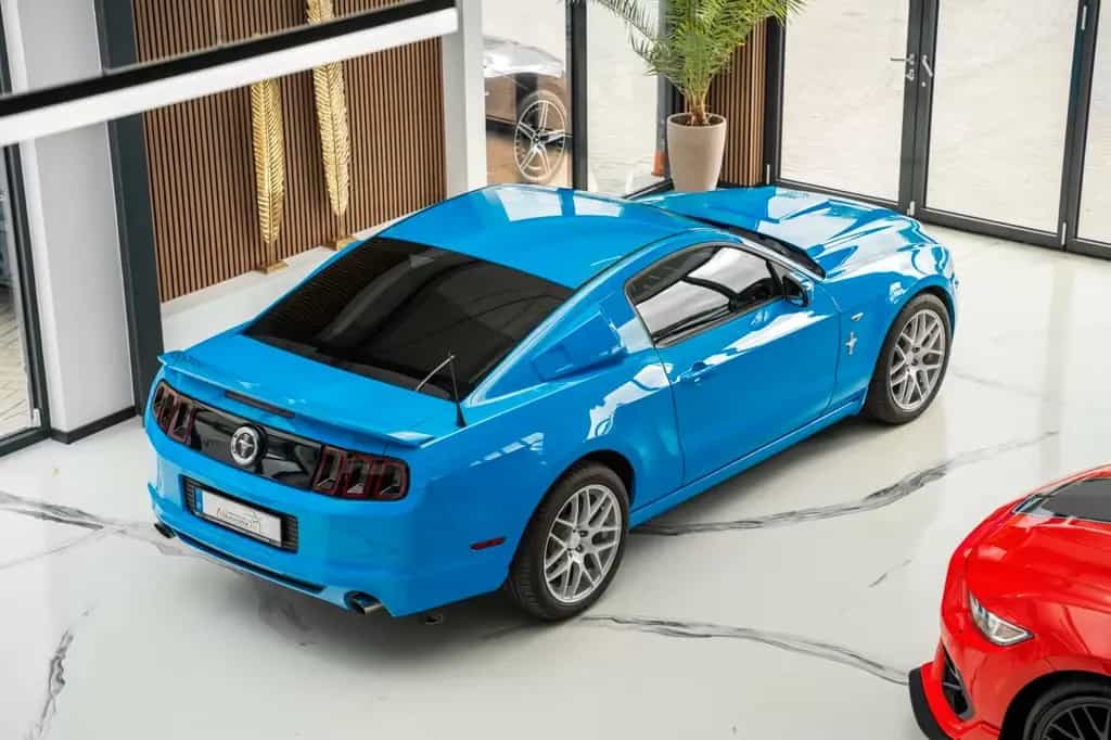 Ford Mustang 3,7 V6 LEDER XENON CARBON TOP 06/2014-photo-5