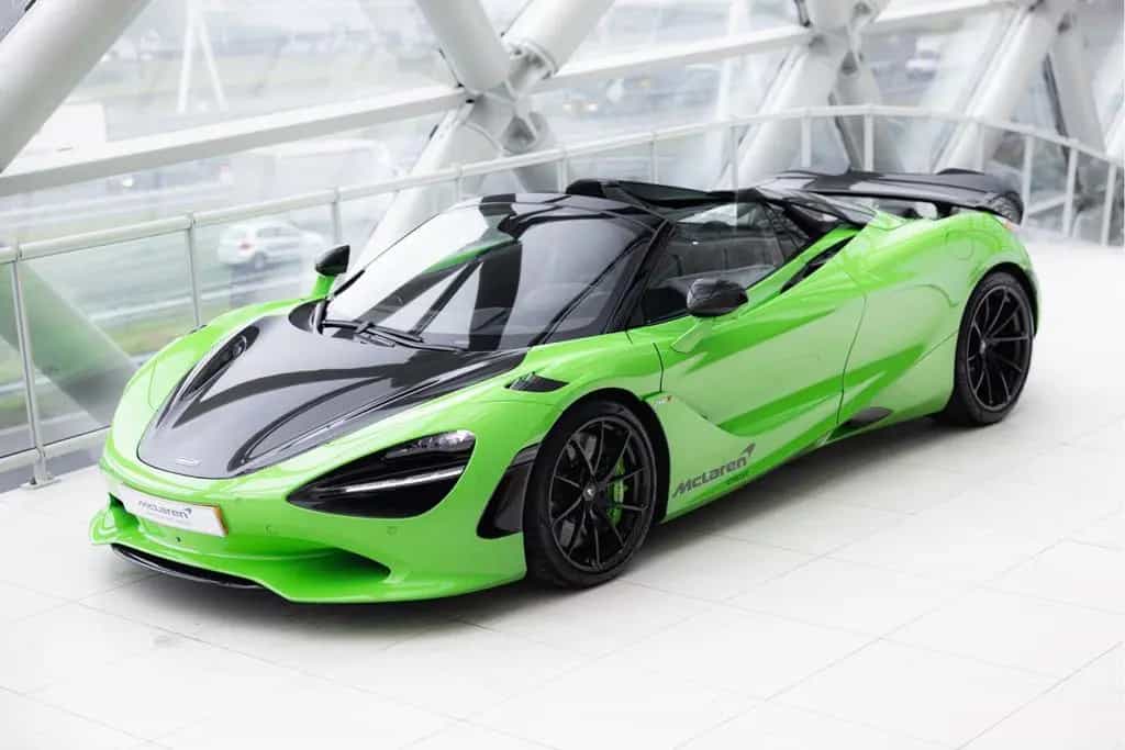 McLaren 750S Spider 4.0 V8 | Mantis Green | Carbon Bonne 08/2025-photo-5
