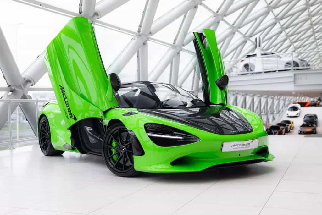 McLaren 750S Spider 4.0 V8 | Mantis Green | Carbon Bonne 08/2025-photo-6