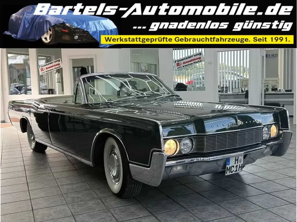 Lincoln Continental 7.6 V8, 462cui, 4 Door Convertible 07/1967-photo-0