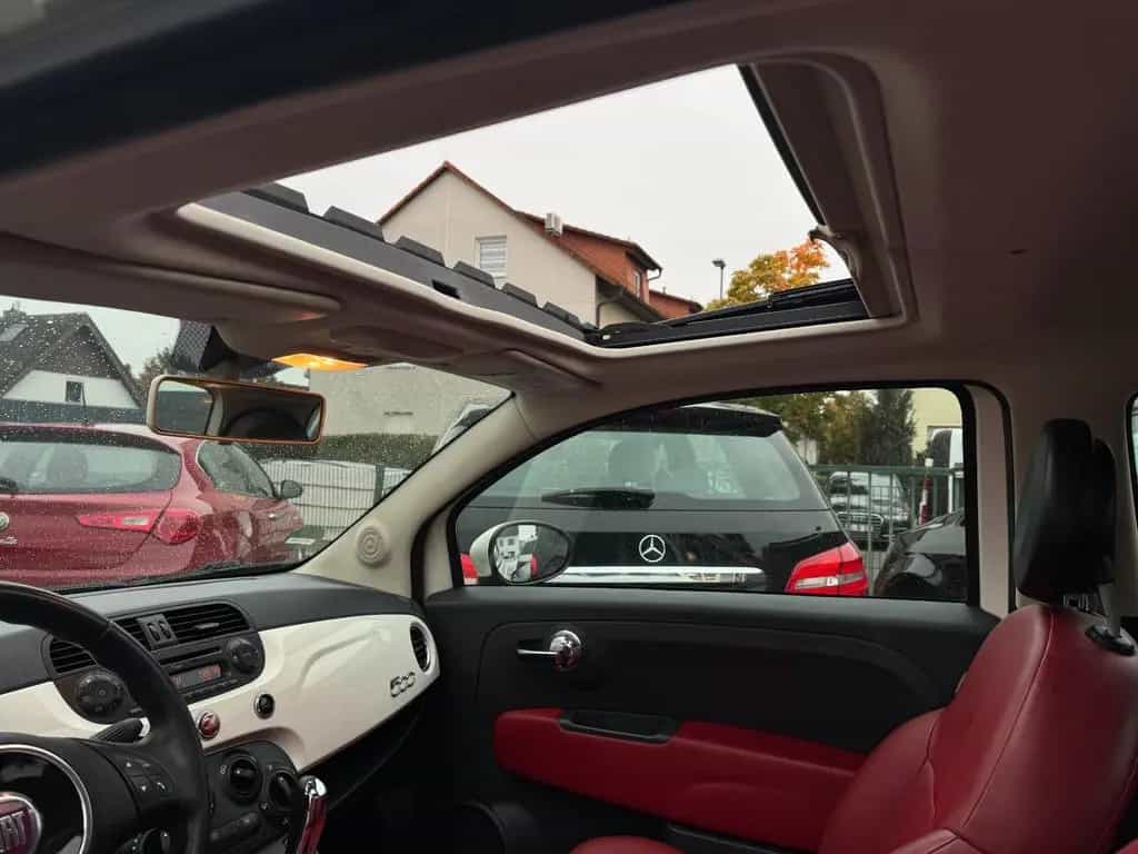 Fiat 500 Lounge*Automatik*Pano*Leder*Schiebe-Dach 05/2008-photo-10