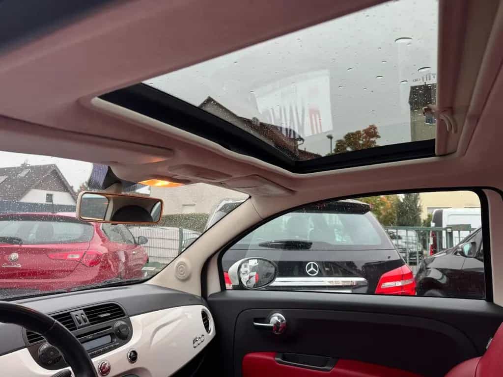 Fiat 500 Lounge*Automatik*Pano*Leder*Schiebe-Dach 05/2008-photo-11