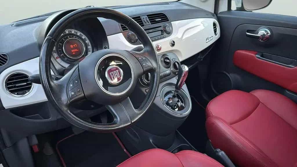 Fiat 500 Lounge*Automatik*Pano*Leder*Schiebe-Dach 05/2008-photo-12
