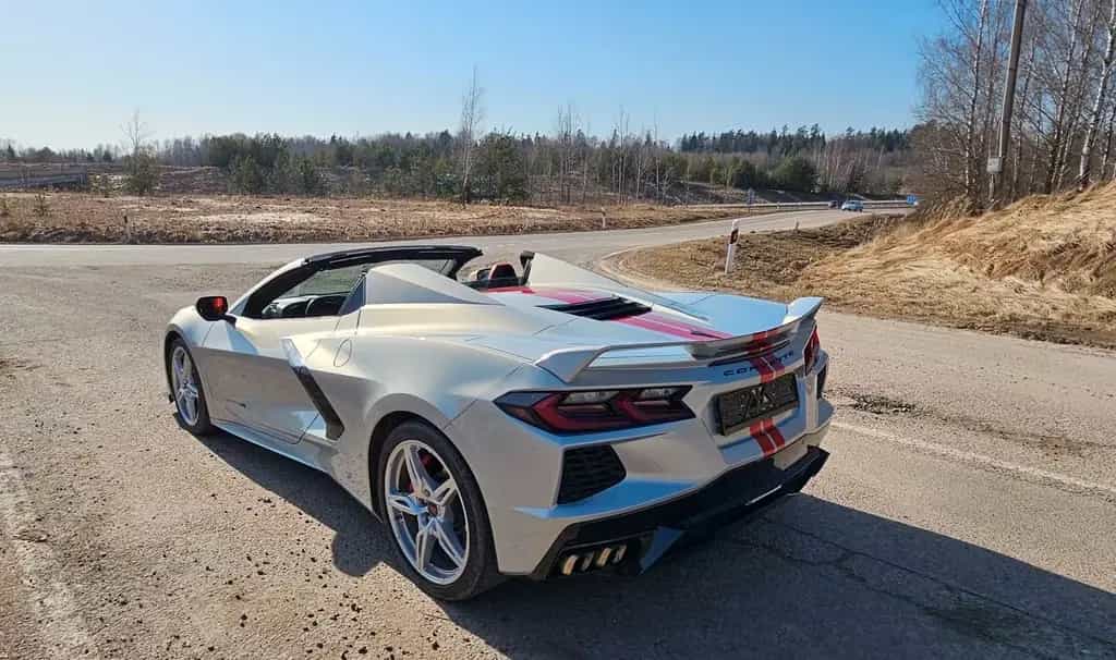Corvette C8 Convertible 3LT, Z51, Stingray R, front lift 08/2021-photo-4