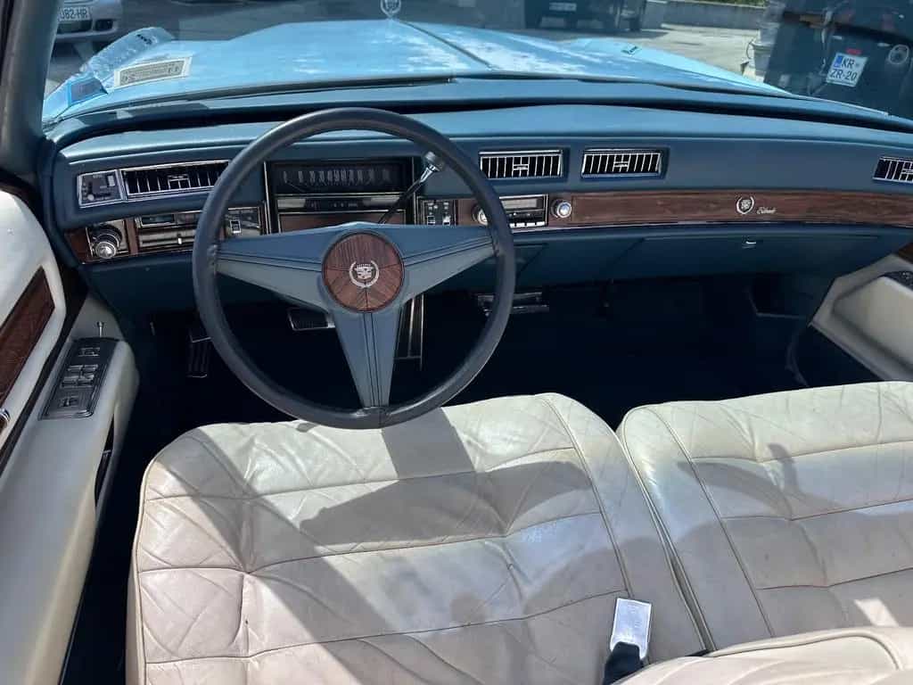 Cadillac Eldorado 8.2 V8 Cabriolet Automatic - ORIGINAL 06/1976-photo-12