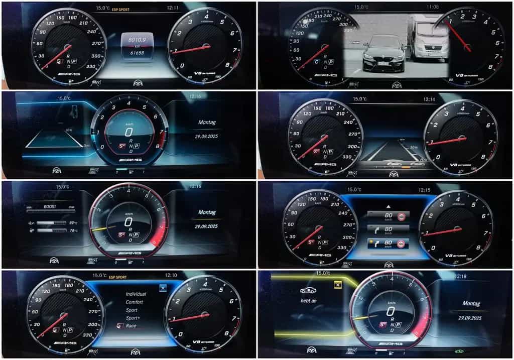 Mercedes-Benz S-Class 63 AMG 4Matic/HUD/AIRSCARF/360°/Burmester/LUFT 02/2019-photo-22