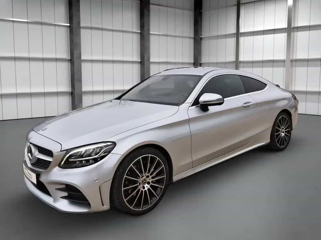 Mercedes-Benz C 200 Coupe AMG LED TOP ZUSTAND 06/2019-photo-1