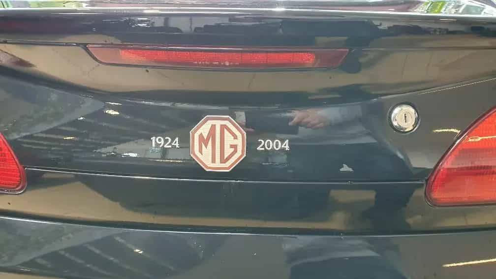 MG TF 80th Anniversary Rot Schwarz Top!!! Wenig KM 04/2004-photo-4