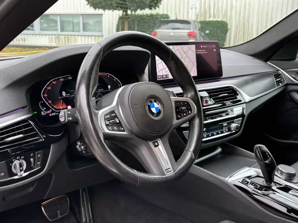 BMW 5 Series 520d Steptr. Limo M-Sport ACC KAM AHK LED SHZ 08/2022-photo-7