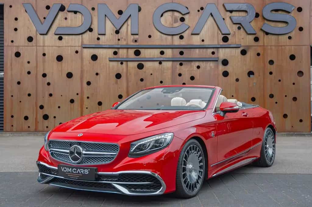 Maybach S650 S 650 Cabriolet *1 OF 300 Limited *Zirkon Red * 08/2017-photo-0