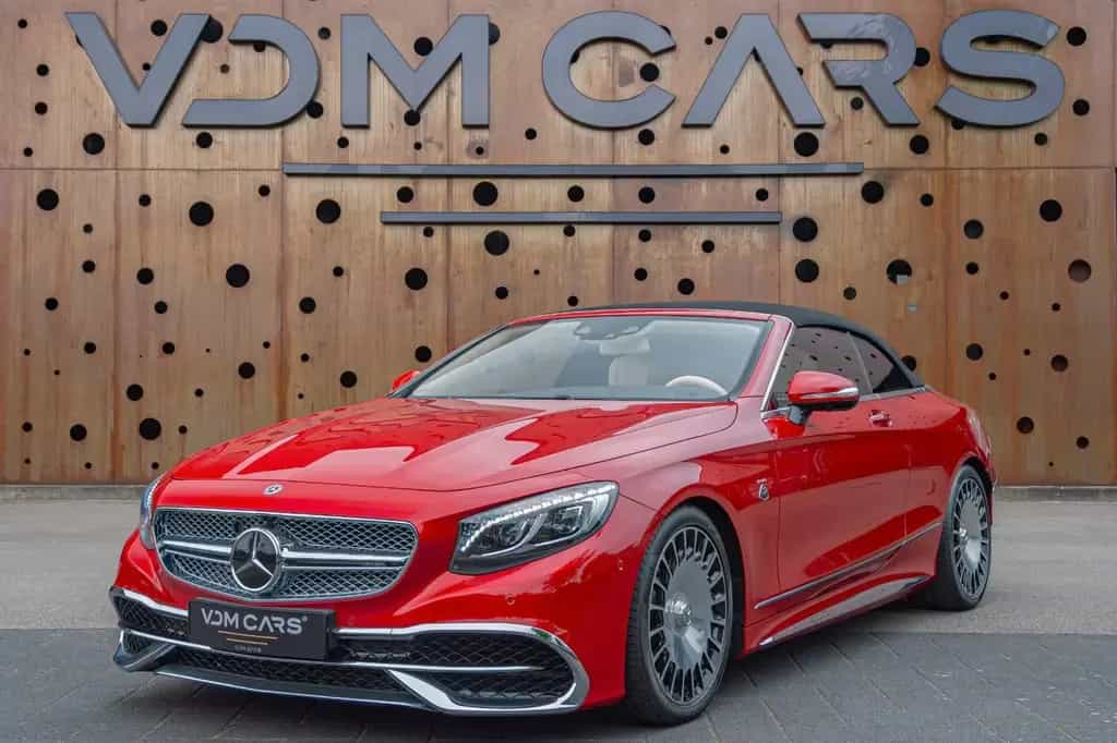 Maybach S650 S 650 Cabriolet *1 OF 300 Limited *Zirkon Red * 08/2017-photo-1