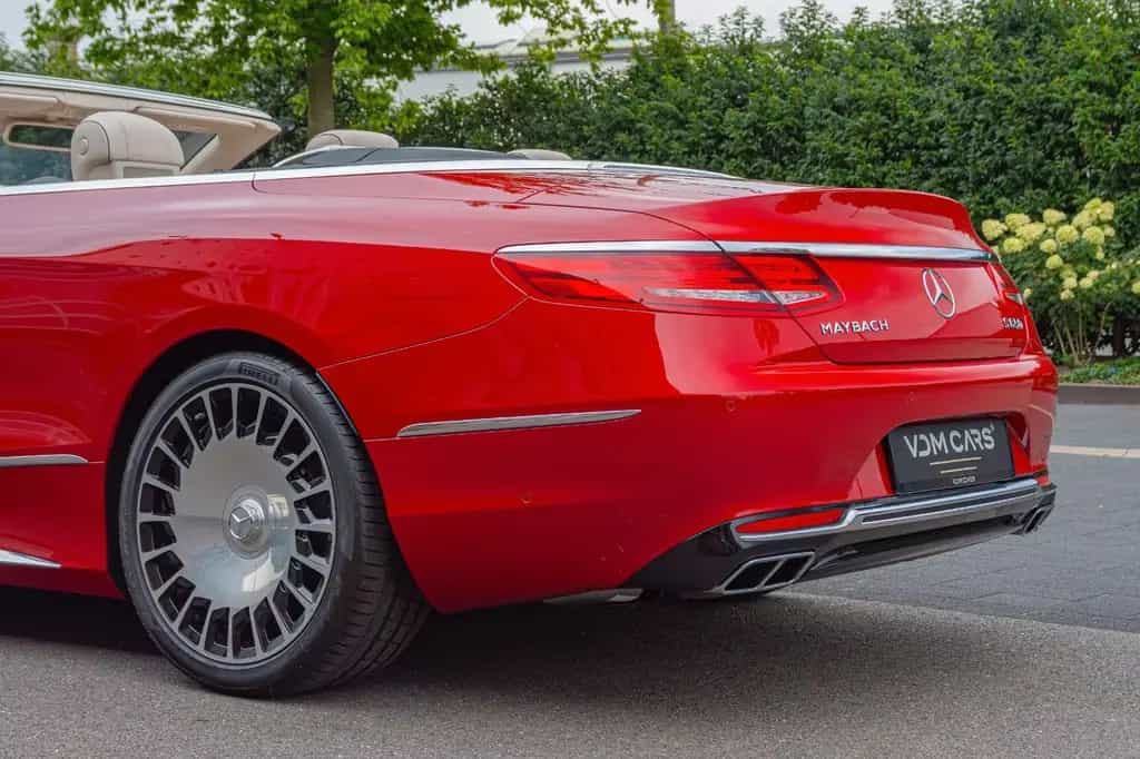 Maybach S650 S 650 Cabriolet *1 OF 300 Limited *Zirkon Red * 08/2017-photo-13