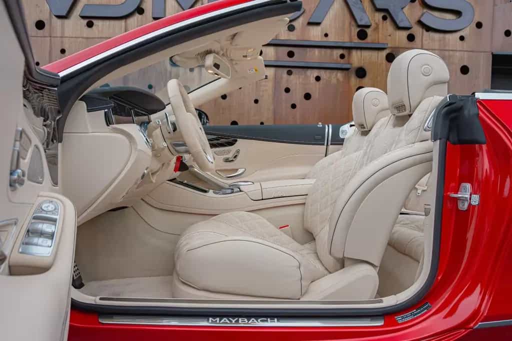 Maybach S650 S 650 Cabriolet *1 OF 300 Limited *Zirkon Red * 08/2017-photo-16