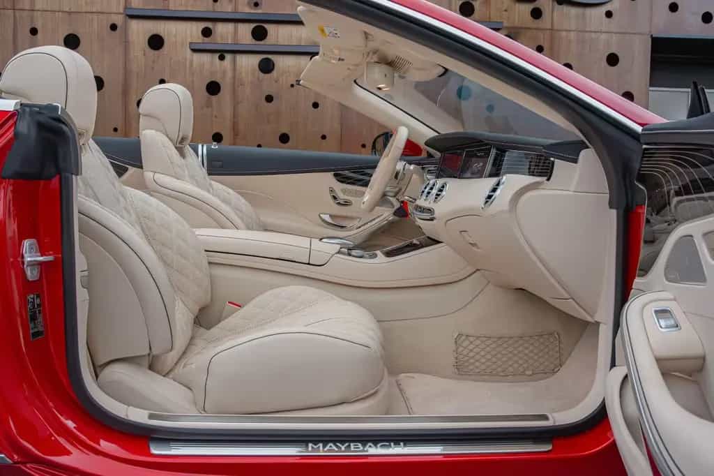 Maybach S650 S 650 Cabriolet *1 OF 300 Limited *Zirkon Red * 08/2017-photo-24
