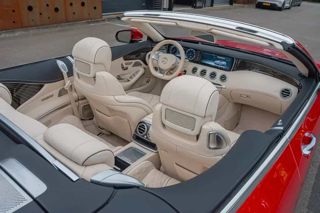 Maybach S650 S 650 Cabriolet *1 OF 300 Limited *Zirkon Red * 08/2017-photo-28