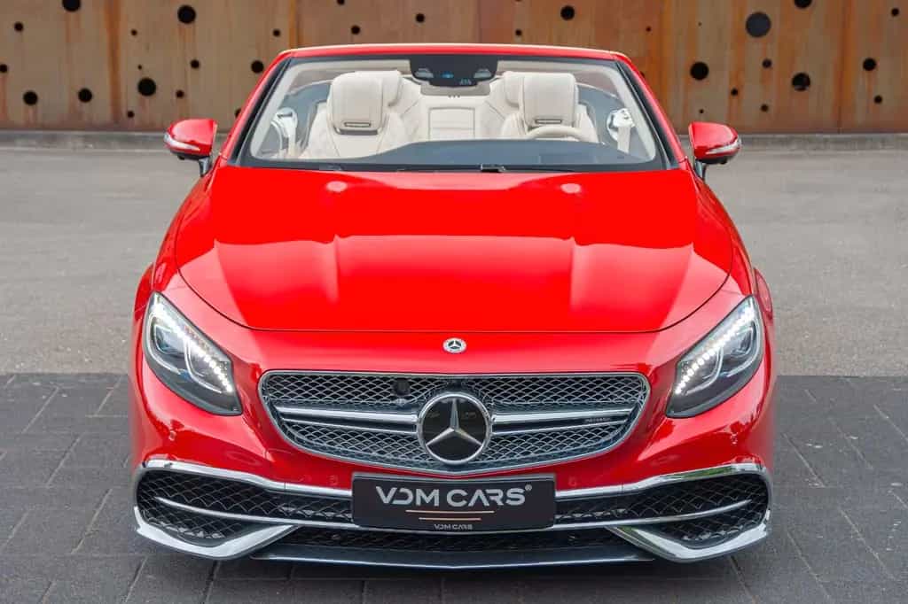 Maybach S650 S 650 Cabriolet *1 OF 300 Limited *Zirkon Red * 08/2017-photo-4