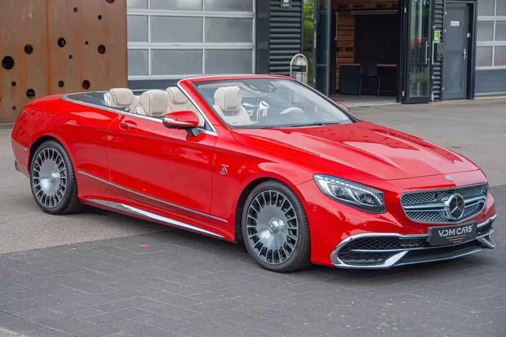 Maybach S650 S 650 Cabriolet *1 OF 300 Limited *Zirkon Red * 08/2017-photo-5