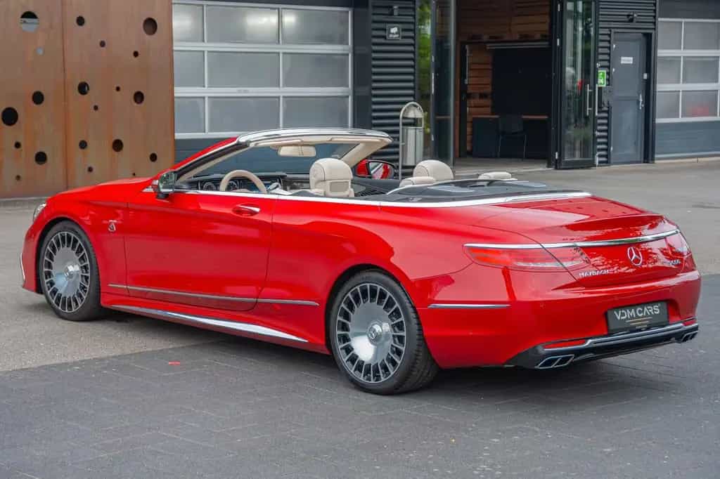 Maybach S650 S 650 Cabriolet *1 OF 300 Limited *Zirkon Red * 08/2017-photo-6